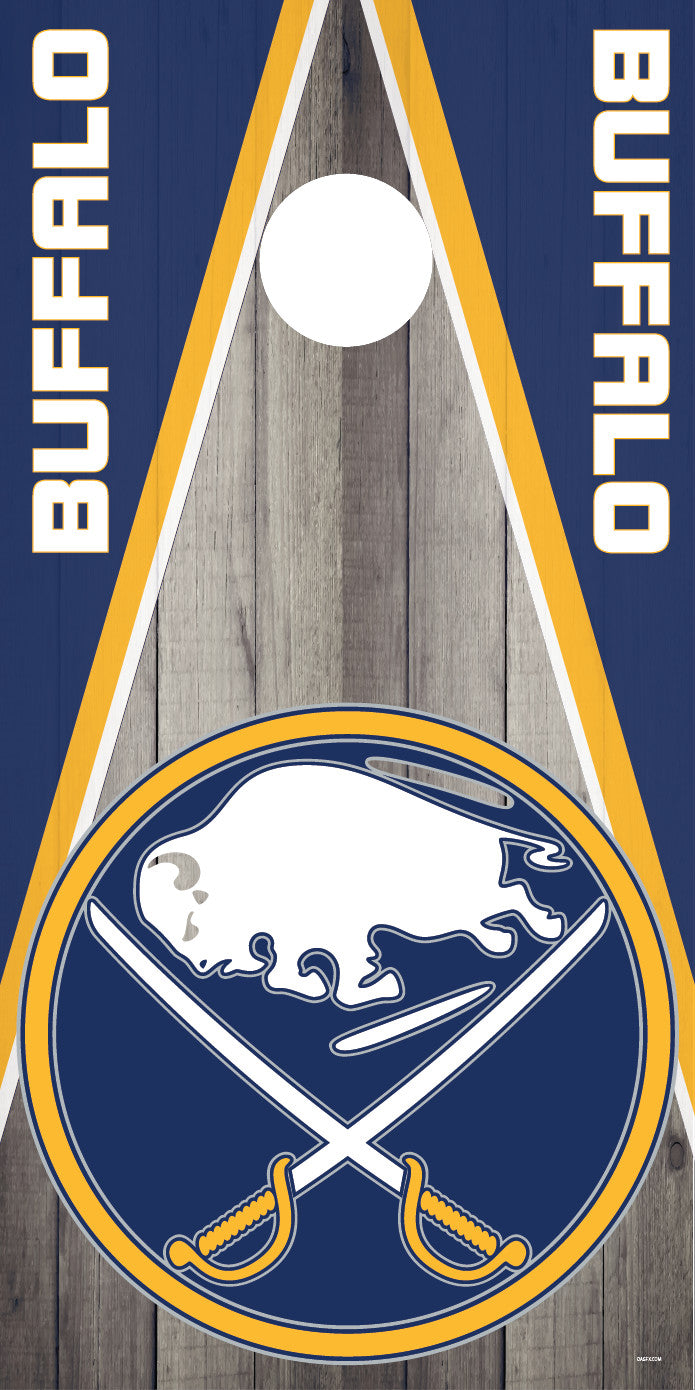Corn Hole Board Wrap - Buffalo Sabres Set Cornhole