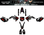 2007-2022 Honda CRF150R Graphics Kit - Pro Ed DSK-2 CRF 150 Skull