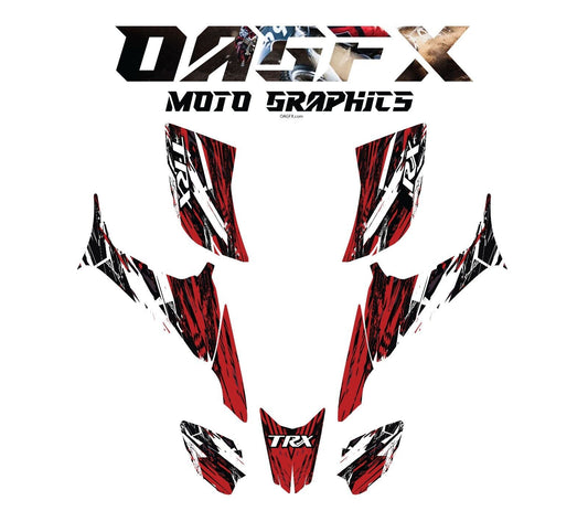 2007-2018 Honda TRX 90 Graphics Kit - Pro Ed D17-4