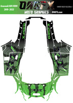 2019 - 2023 Kawasaki Teryx KRX 1000 Graphic Kit - Pro Edition DMon-1 Monster