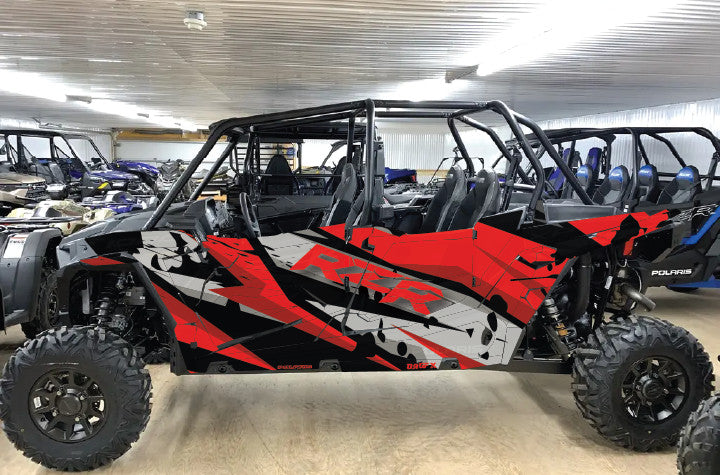 2020 - 2023 Polaris RZR  XP 1000 4 Door  Graphics Kit D39-1