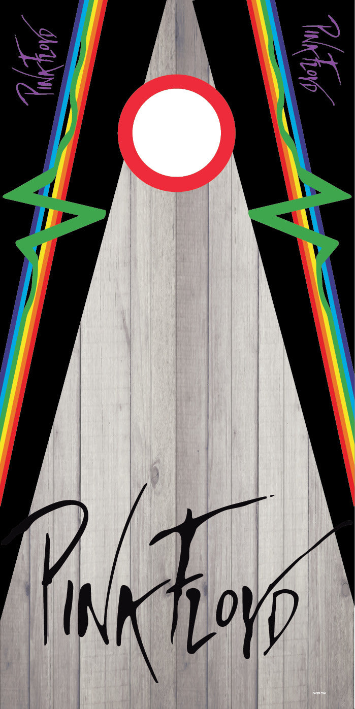 Corn Hole Board Wrap - Pink Floyd Set Cornhole