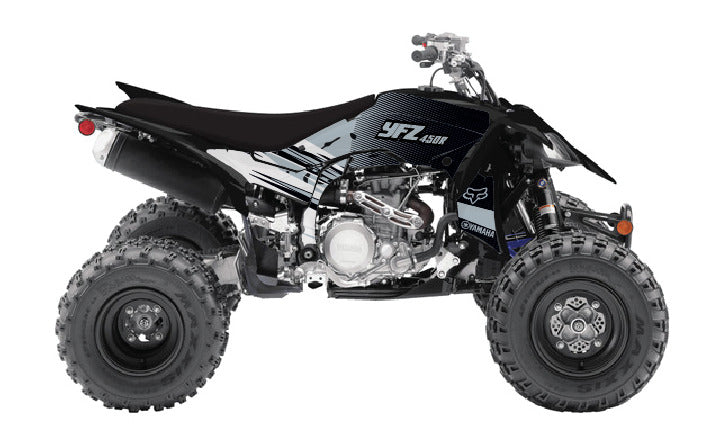 2014 - 2023 OAGFX Yamaha YFZ 450 Graphics Kit D35-2 Gray