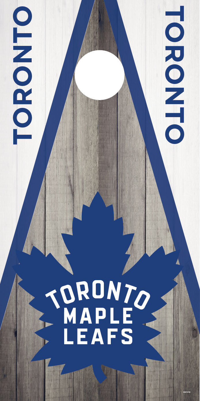 Corn Hole Board Wrap - Toronto Maple Leafs Cornhole Skin