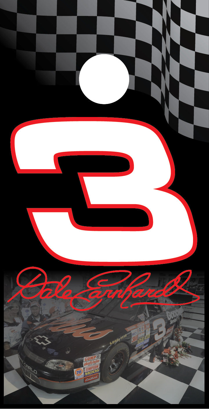 Corn Hole Board Wrap - Dale Earnhardt Cornhole