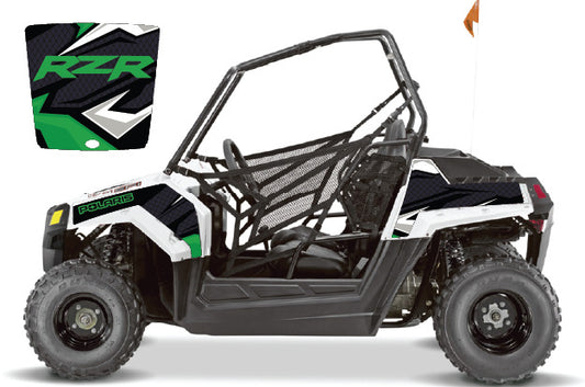 2009 - 2018 Polaris RZR 170 UTV Graphics Kit D36-5 Green