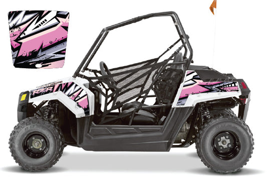 2009 - 2018 Polaris RZR 170 UTV Graphics Kit D37-3 Pink