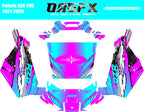 2021-2025 Polaris RZR 200 EFI UTV Graphics Kit D53-1 Wild