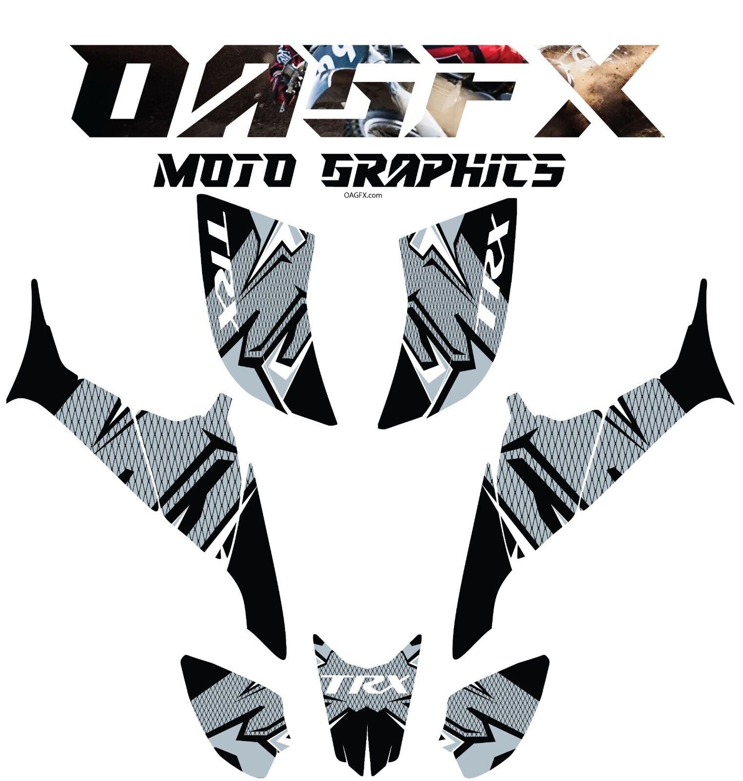 2007-2018 Honda TRX 90 Graphics Kit - Pro Ed D36-5