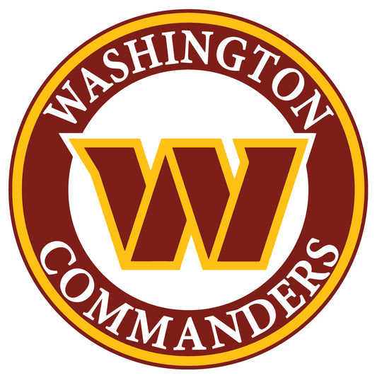 Washington Commanders ~ Vinyl Decal Multiple Sizes