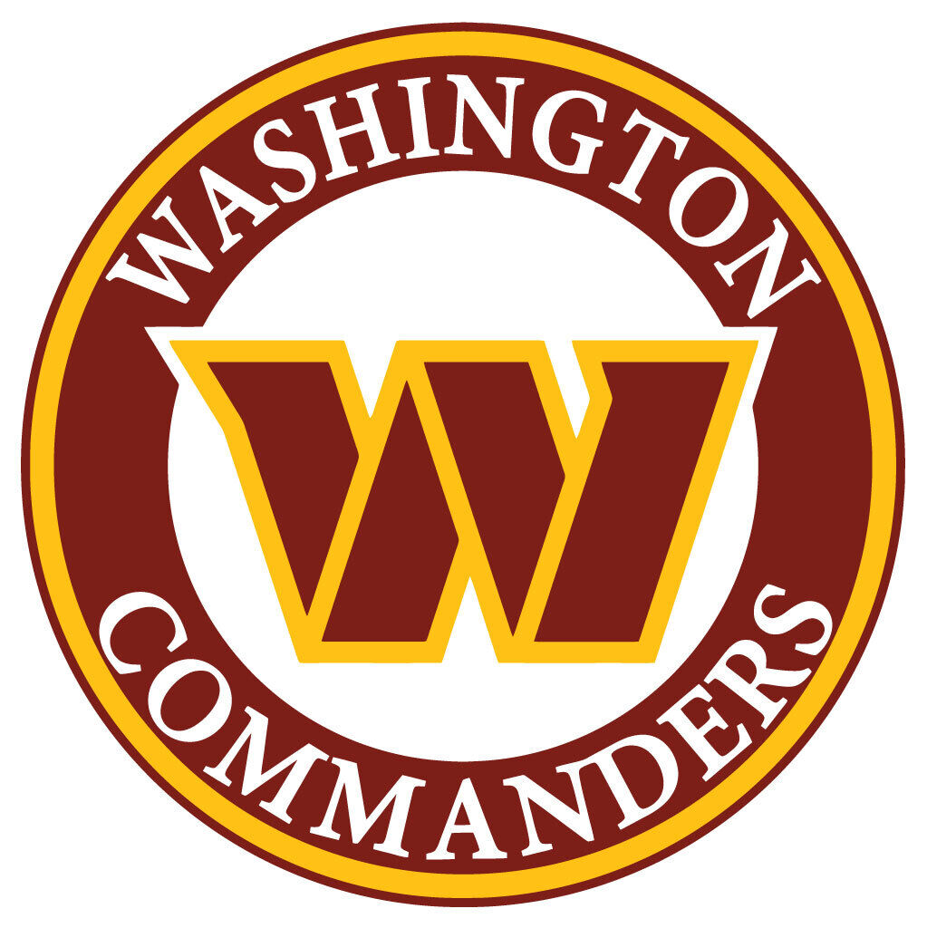 Washington Commanders ~ Vinyl Car Sticker - Wall, Cornholes Graphics