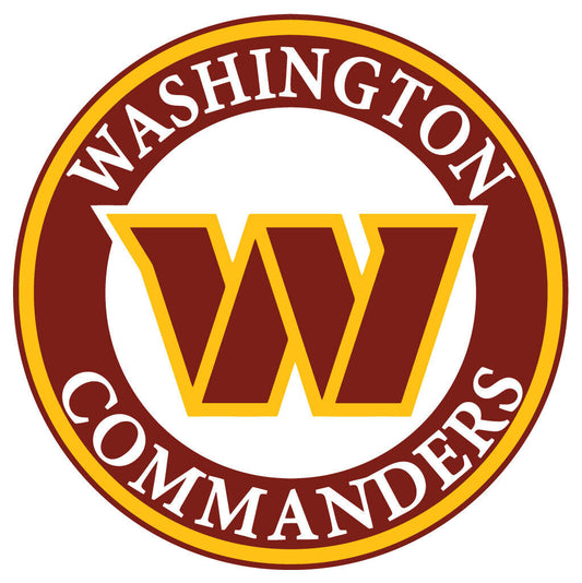 Washington Commanders ~ Vinyl Car Sticker - Wall, Cornholes Graphics