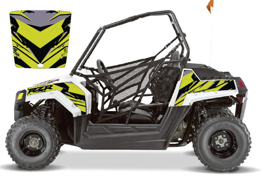 2009 - 2018 Polaris RZR 170 UTV Graphics Kit D39-6 Yellow