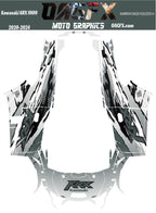 2019 - 2023 Kawasaki Teryx KRX 1000 Graphic Kit -Pro Edition D53-4 Wild