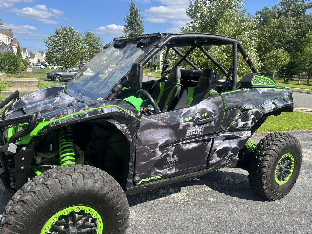 2019 - 2023 Kawasaki Teryx KRX 1000 Graphic Kit - Pro Edition DSK-2 Skull