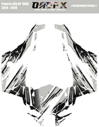 2014 - 2018 Polaris RZR XP 1000 Graphics Kit D35-7 Grey
