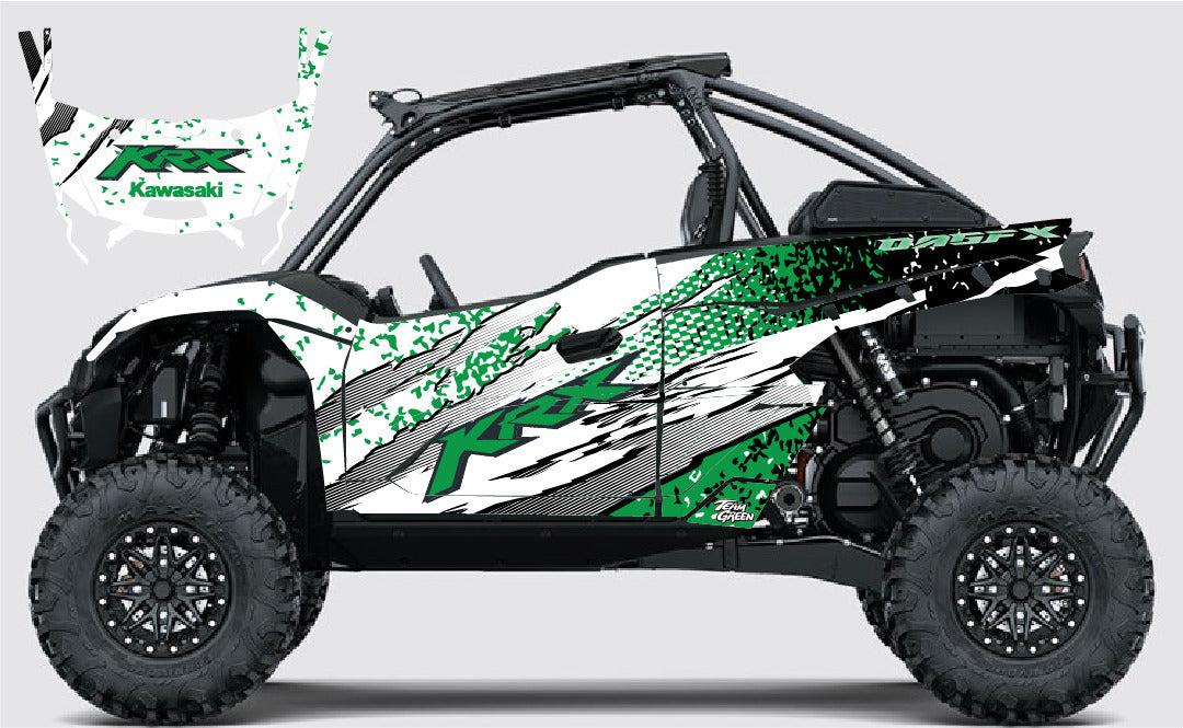 2019 - 2023 Kawasaki Teryx KRX 1000 Graphic Kit - Pro Edition D66-2 Green