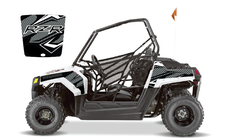 2009 - 2018 Polaris RZR 170 UTV Graphics Kit D36-7 Black