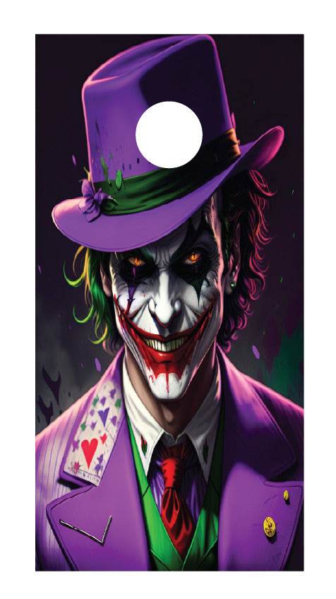 Corn Hole Board Wrap - Joker D2 Set Cornhole