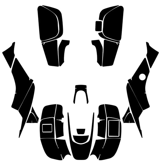 Vector  template for  Honda Honda TRX 400 EX 1999-2004 real 1:1 motocross AI