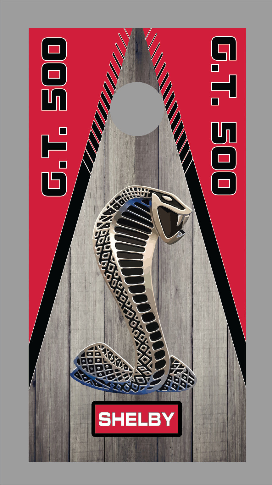 Corn Hole Board Wrap - GT 500 Cornhole