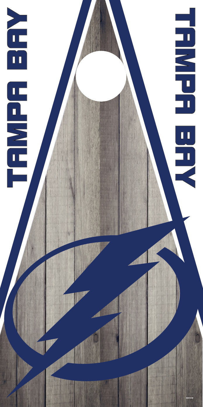 Corn Hole Board Wrap - Tampa Bay Lightning Set Cornhole