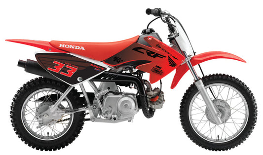 2003-2013 Honda CRF70 Graphics Kit - Pro Ed D0F-1 CRF 70 Fade