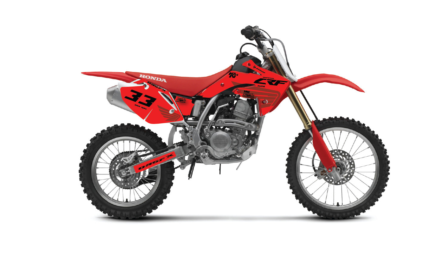 2007-2022 Honda CRF150R Graphics Kit - Pro Ed DF-2 CRF 150