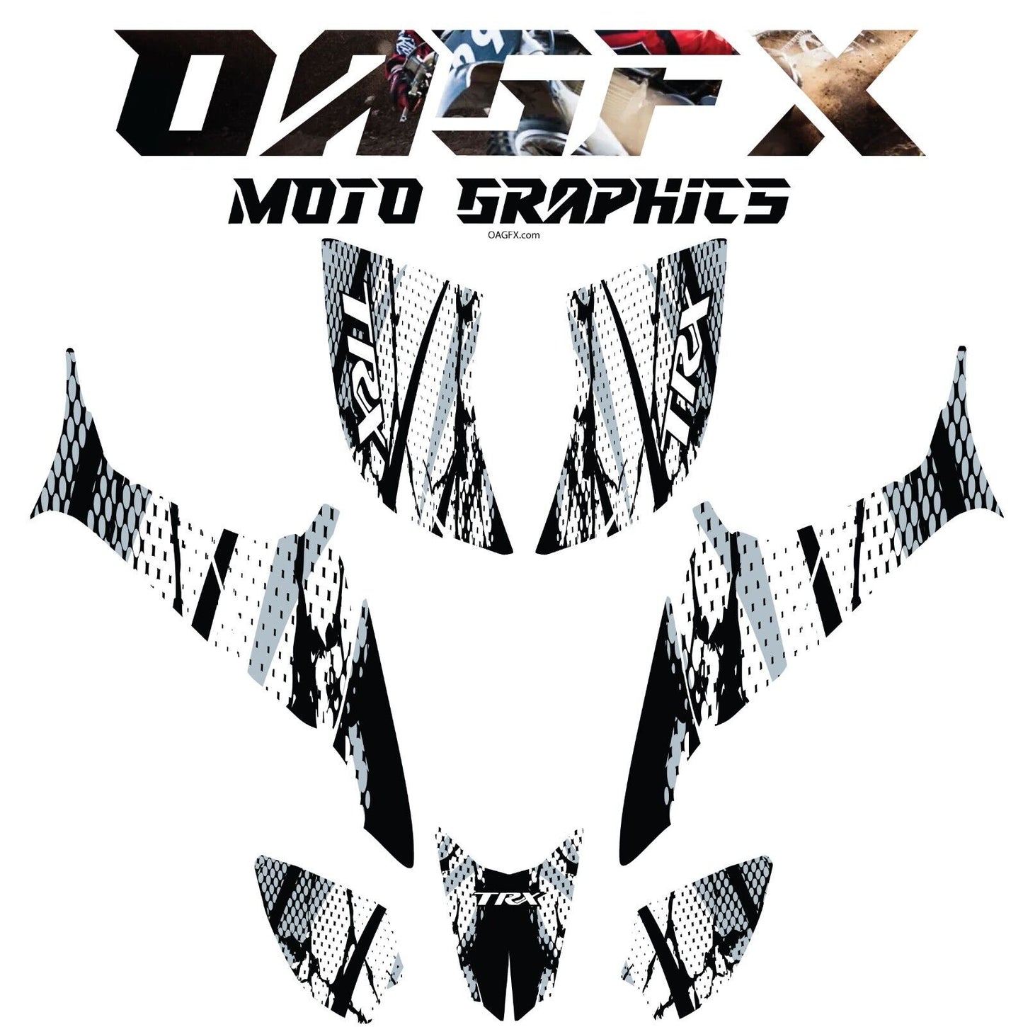 2007-2018 Honda TRX 90 Graphics Kit - Pro Ed D9-5