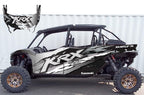 2020 - 2024 Kawasaki Teryx KRX 4 Door 1000 Graphic Kit-Pro Edition D53-4 Stealth