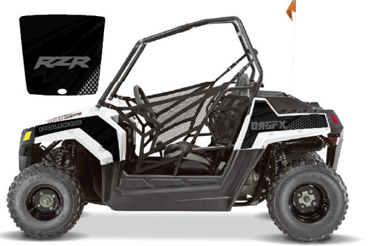 2009 - 2018 Polaris RZR 170 UTV Graphics Kit D33-7 Black