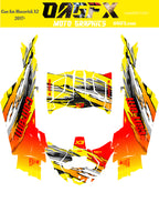 2017 - 2024 Can Am X3 Maverick Graphics Kit  Pro Edition D53-2 Wild