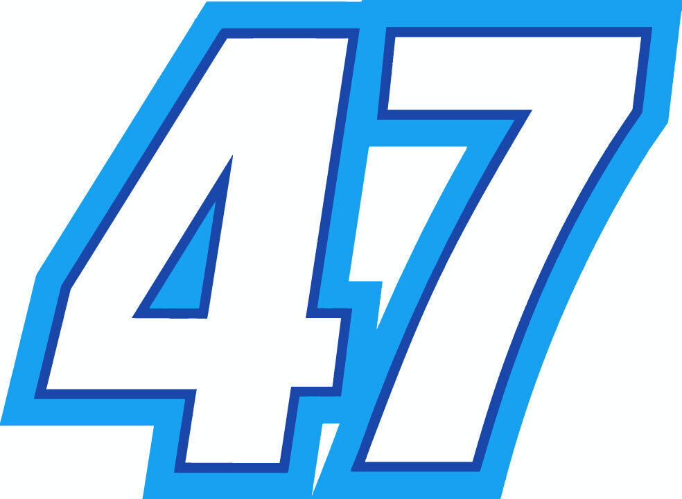 NASCAR #47 Ricky Stenhouse Jr.   Decal  ~  Vinyl Car Wall Sticker