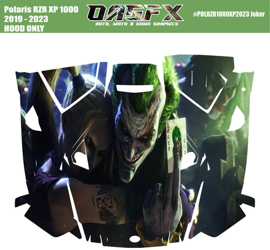 2019 - 2023 Polaris RZR XP 1000 HOOD Graphic Joker OAGFX