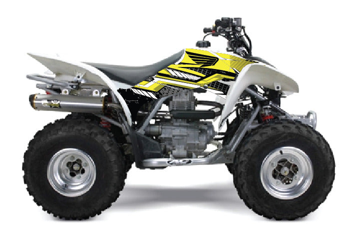 2006-2018 Honda TRX 250 EX Graphics Kit - Pro Ed D52-2 Yellow