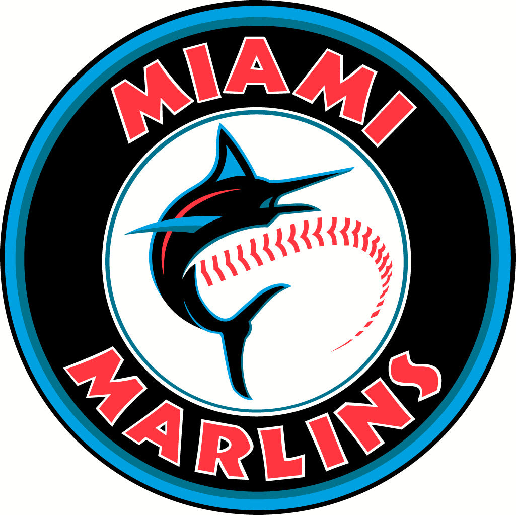 Miami Marlins Decal D2 ~ Vinyl Car Wall Sticker - Wall, Small to XLarge