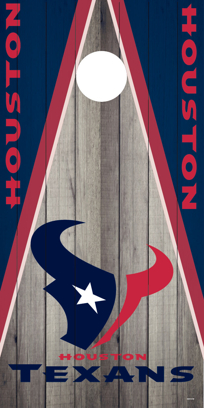Corn Hole Board Wrap - Houston Texans Cornhole