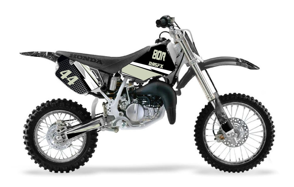 1996 - 2002 Honda CR 80  OAGFX Graphics Kit - D33-6 Grey