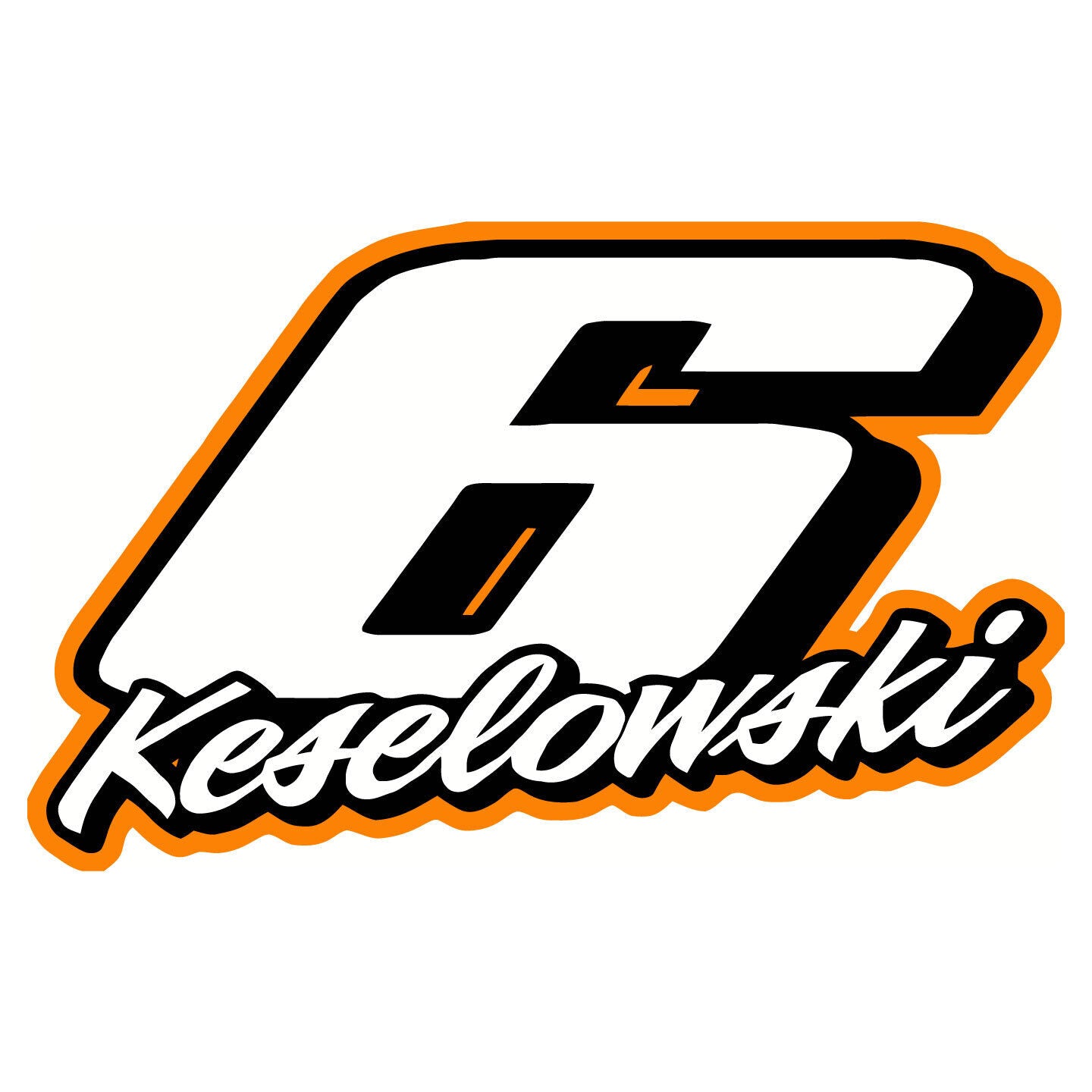 NASCAR #6 Brad Keselowski  Decal  ~  Vinyl Car Wall Sticker