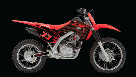 2019+ Honda CRF 125 Graphics Kit - Pro Ed D00-1 CRF125