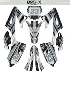 2022-2025 Yamaha YZ 125 250 YZ OAGFX  Graphic Kit - Pro Ed DMK-3
