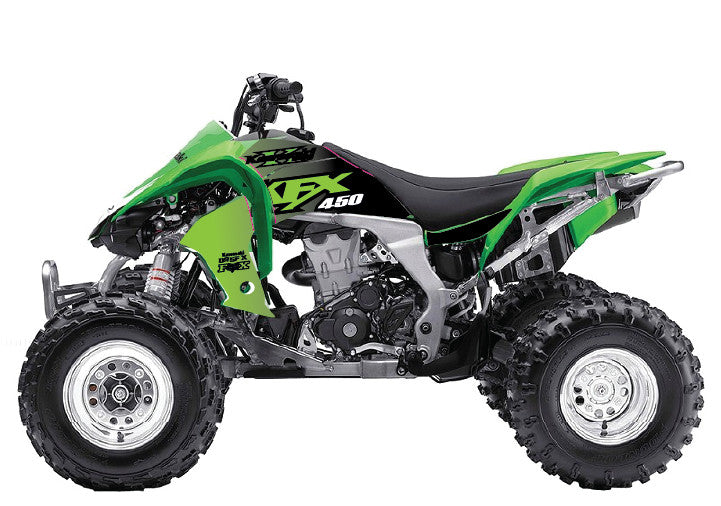 2008 - 2014 Kawasaki KFX 450 Graphic Kit -  D00-3 Fade
