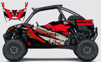2019 - 2023 Kawasaki Teryx KRX 1000 Graphic Kit - Pro Edition D39-3 Red