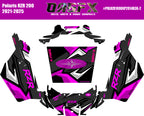 2021-2025 Polaris RZR 200 EFI UTV Graphics Kit D36-2