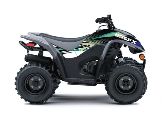 2007 - 2022 Kawasaki KFX 50 90 Graphic Kit -  D35-6 Wild