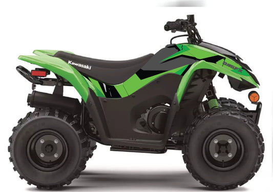 2007 - 2022 Kawasaki KFX 50 90 Graphic Kit -  D39-1 Green