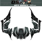 2013-2016 Can Am Maverick 1000 R  OAGFX Racing Graphics Kit  D79-4