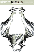2019 - 2023 Polaris RZR XP 1000 Graphics Kit D35-5 Grey OAGFX
