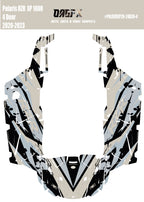 2020 - 2023 Polaris RZR  XP 1000 4 Door  Graphics Kit D39-4 Gray