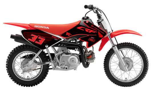 2003-2013 Honda CRF70 Graphics Kit - Pro Ed D00-1 CRF 70